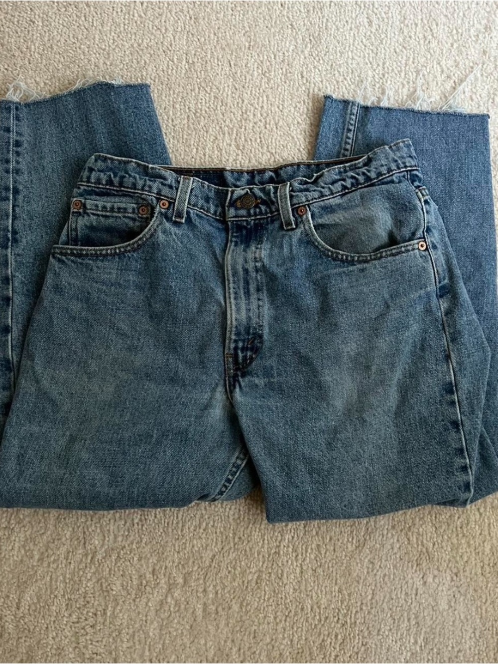 Levi's Relaxed Fit Blue Denim Jeans